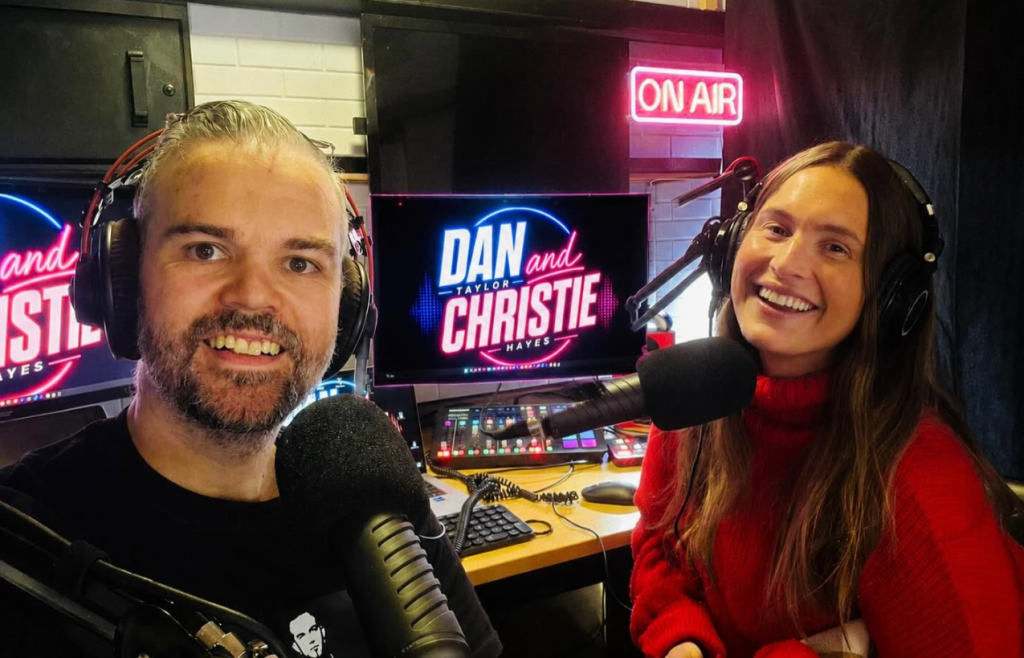 The show goes on as Dan & Christie launch new daily podcast