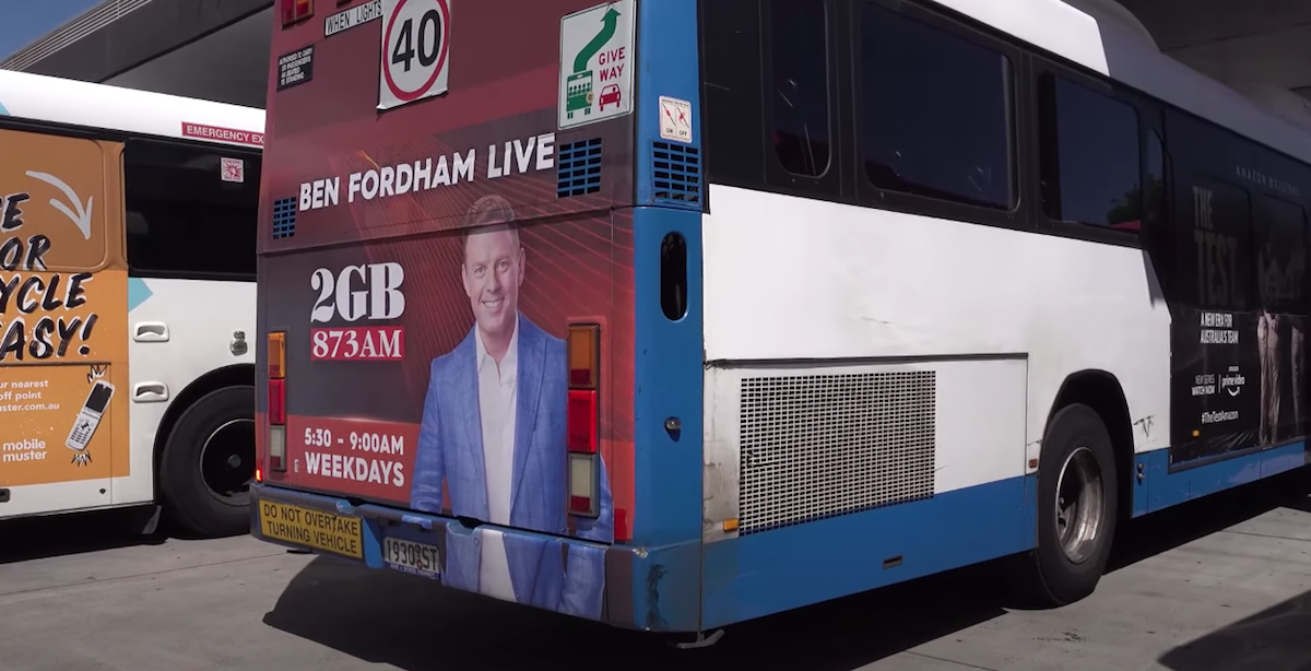 Ben Fordham Bus