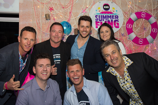 Summer Fling Launch with KIIS FM's Intern Pete with Bondi Rescue Lifeguards and 97/3's Terry Hansen