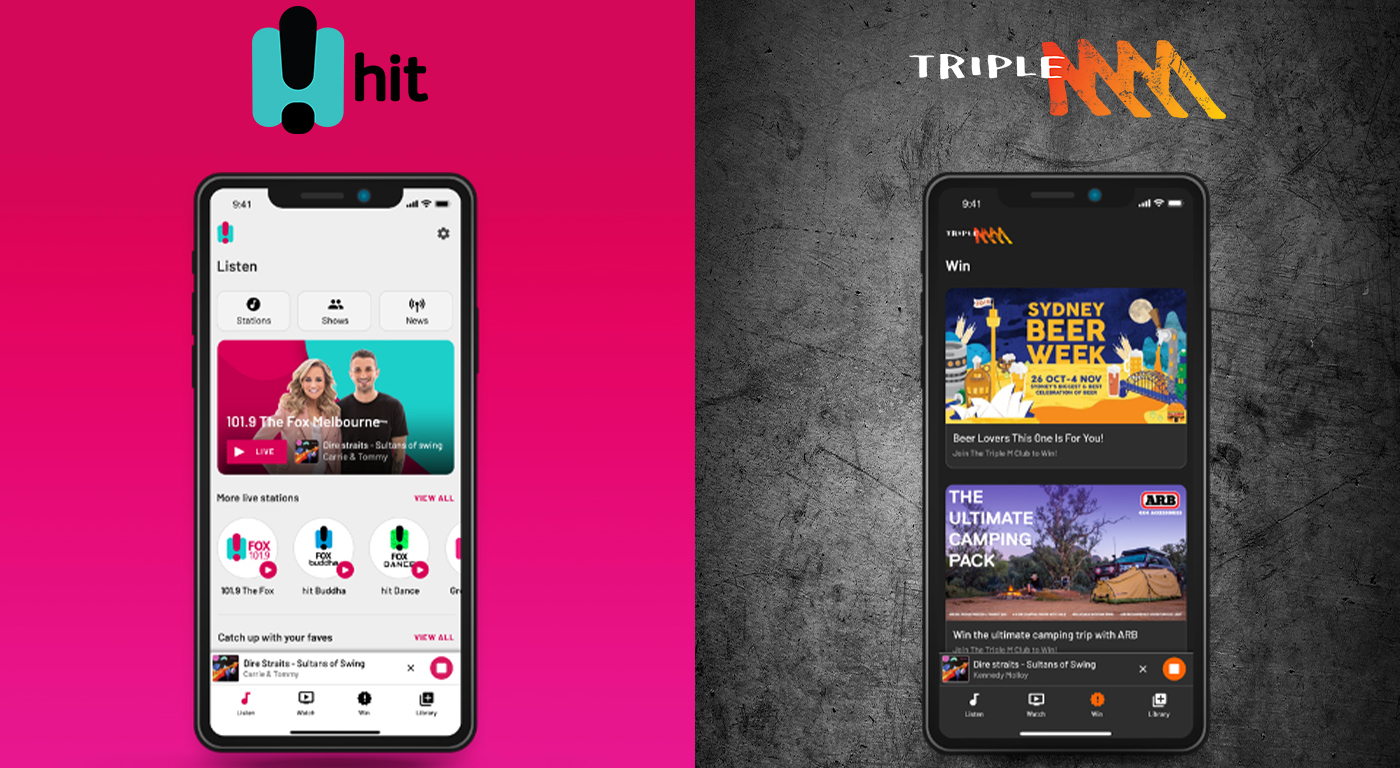 New Hit and Triple M apps
