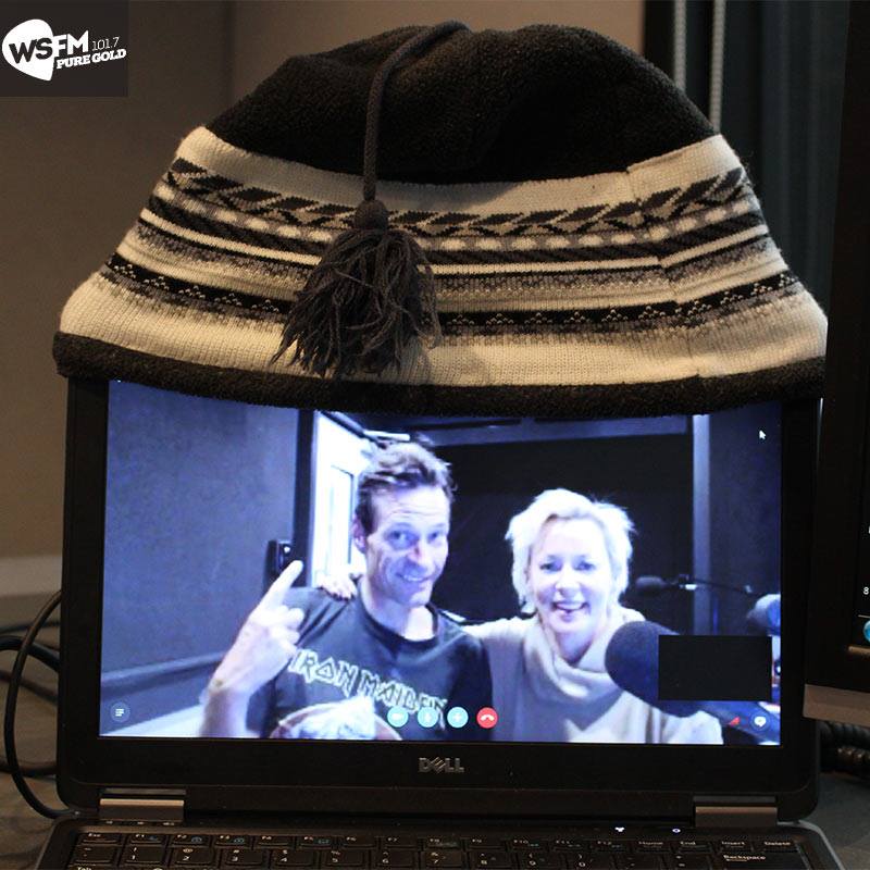 WS FM's Jonesy & Amanda via Skype in Melbourne